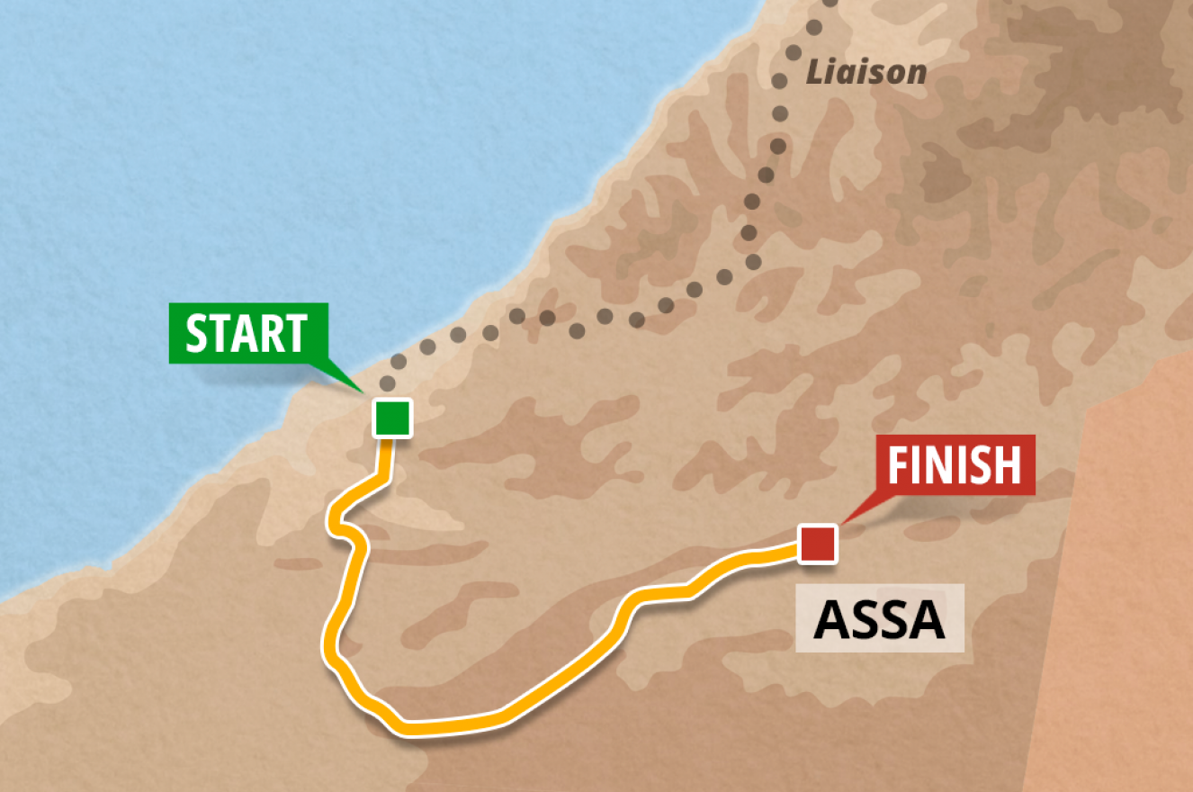 2023 route, stage 2