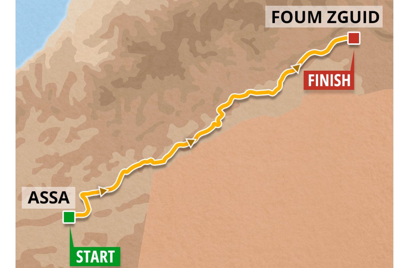 2023 route, stage 3