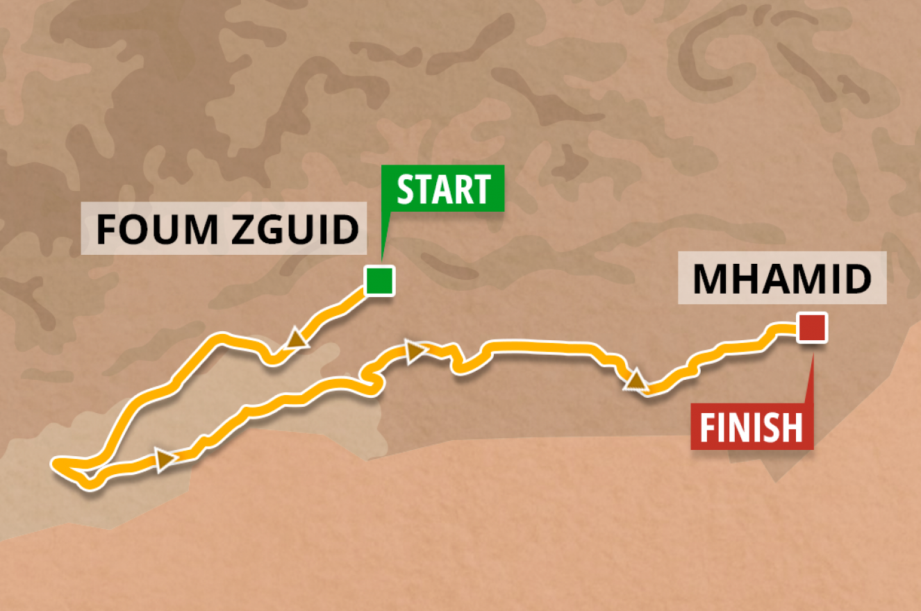 2023 route, stage 5