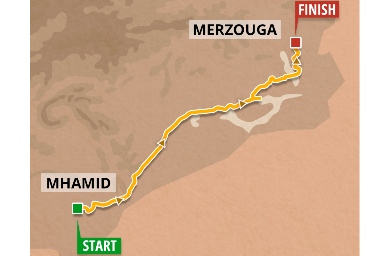 2023 route, stage 7